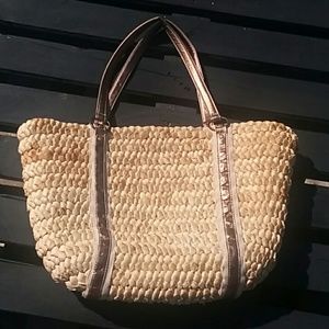 Straw bag